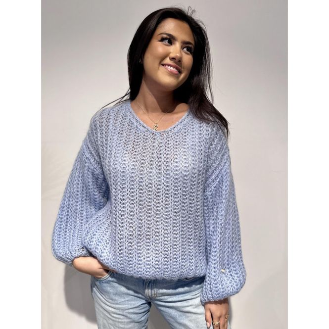 Hovedbilde Nora lyseblå genser