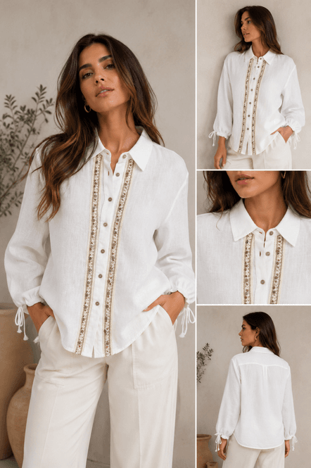 Hovedbilde Pepper Tilla Bluse Hvit