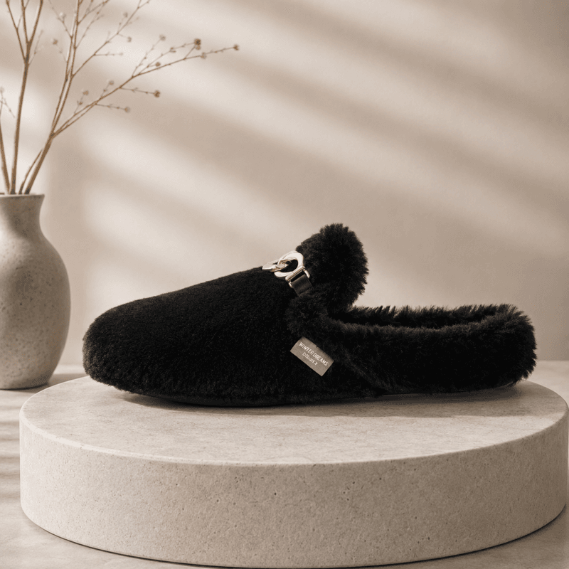 Copenhagen Shoe Sorte Tøfler 