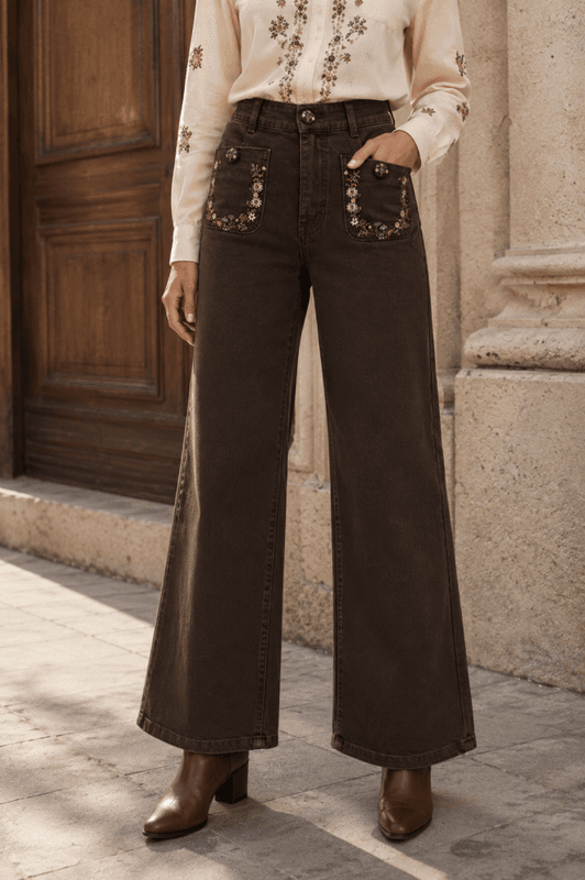 Lecoco brune Lotta Jeans