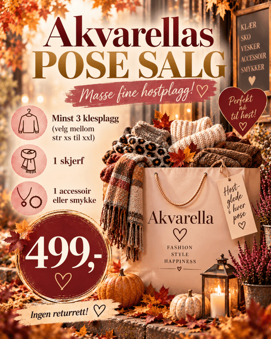 Hovedbilde AKVARELLAS POSE SALG
