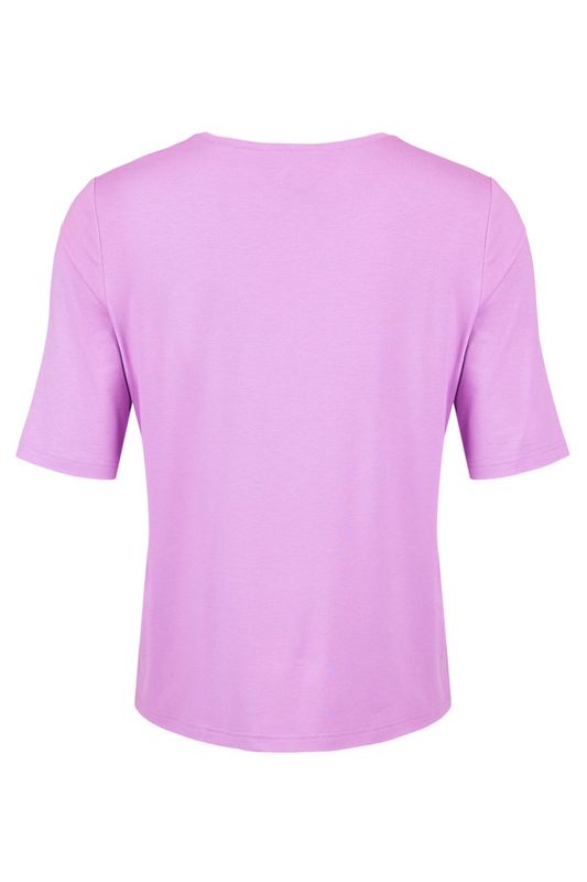 Lavendel T shirt sommerfugl