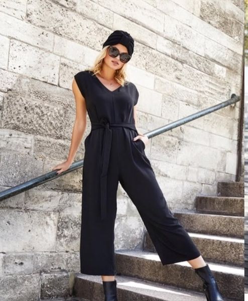 Molly Jo Blå Jumpsuit