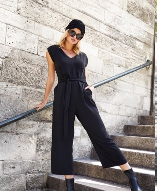Molly Jo Blå Jumpsuit