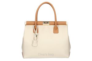 Hovedbilde Beige Cognac Firenze Veske
