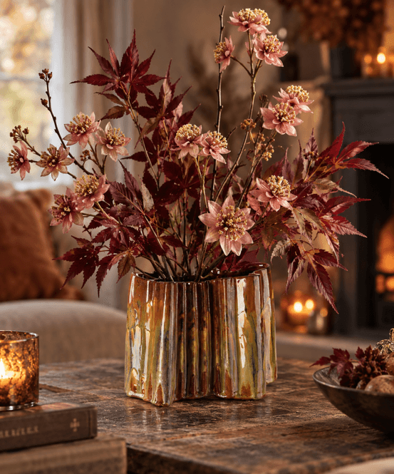 Hovedbilde Hadi vase cognac brun