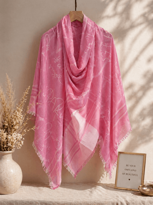Hovedbilde Rich&royal rosa scarf