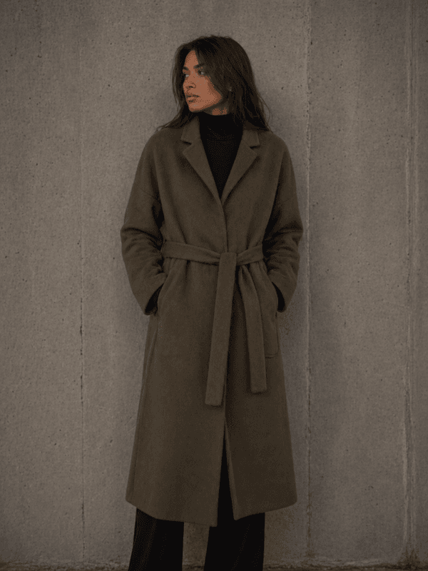 Soft Rebels Week Coat Grønn