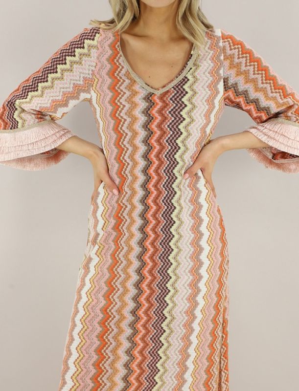 Pho Firenze Terracotta Dress